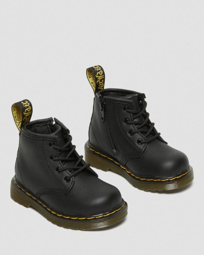 Kleinkind-Schnürstiefel 1460 Softy T aus Leder Kleinkind-Schnürstiefel 1460 Softy T aus Leder