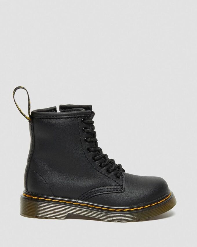 Kleinkind-Schnürstiefel 1460 Softy T aus Leder Kleinkind-Schnürstiefel 1460 Softy T aus Leder