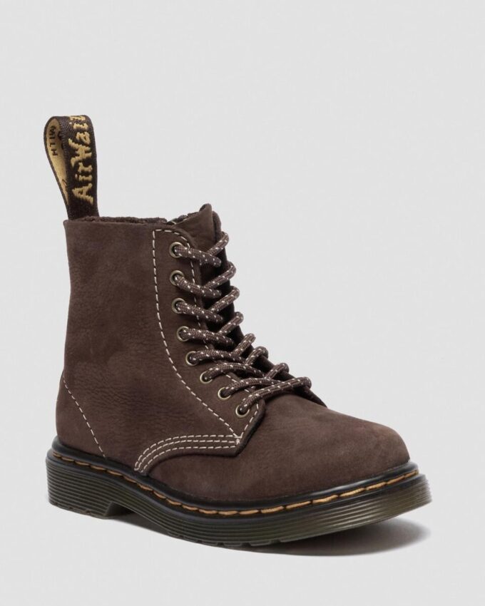 Kleinkindstiefel 1460 Tumbled Nubuck Kleinkindstiefel 1460 Tumbled Nubuck