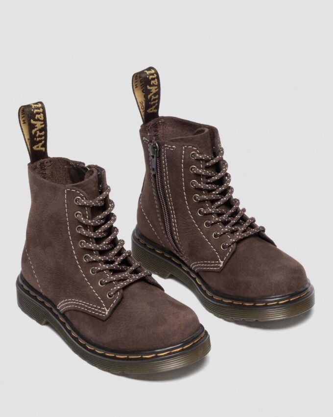Kleinkindstiefel 1460 Tumbled Nubuck Kleinkindstiefel 1460 Tumbled Nubuck