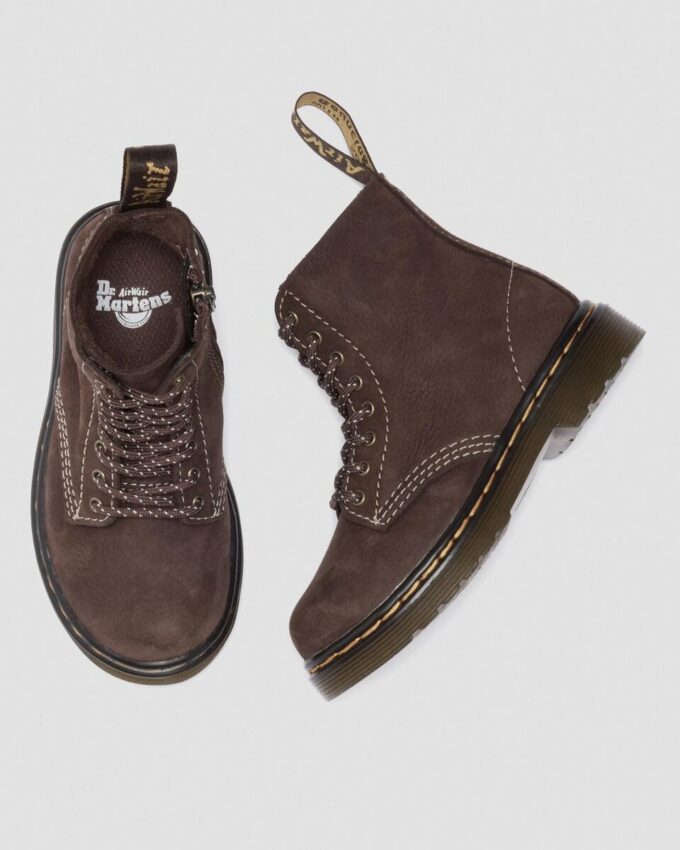 Kleinkindstiefel 1460 Tumbled Nubuck Kleinkindstiefel 1460 Tumbled Nubuck