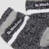 Kurze Socken aus Baumwollmischung in Melange