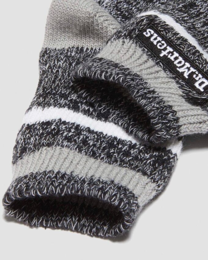 Kurze Socken aus Baumwollmischung in Melange