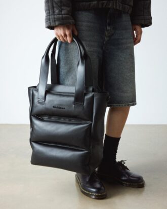 Leder-Tasche Gepolsterte Ledertasche