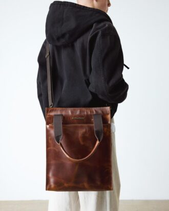 LEDER-TOTEBAG MAYHEM LEDER-TOTEBAG