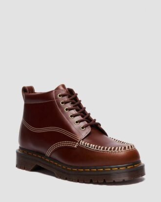 LOWELL CHUKKA Mokassin-Stiefeletten aus Leder