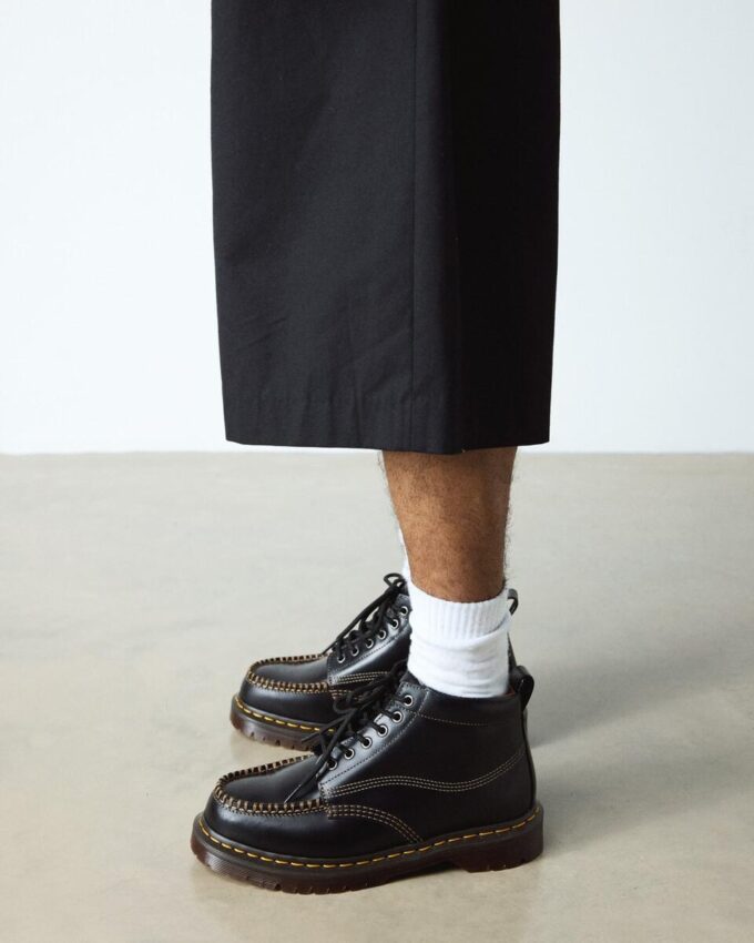 LOWELL CHUKKA Mokassin-Stiefeletten aus Leder