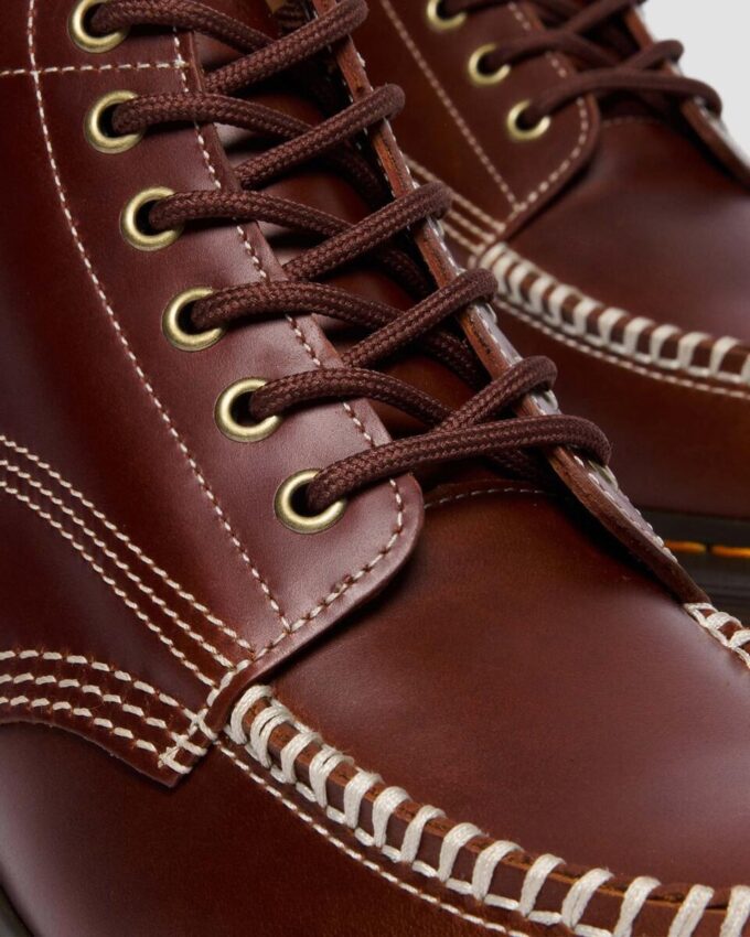 LOWELL CHUKKA Mokassin-Stiefeletten aus Leder