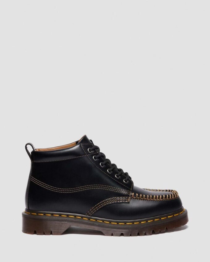 LOWELL CHUKKA Mokassin-Stiefeletten aus Leder