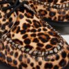 LOWELL Mokassins mit Leopardenmuster