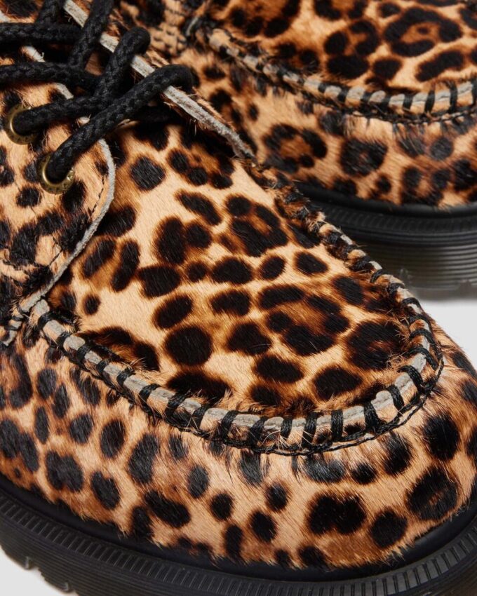 LOWELL Mokassins mit Leopardenmuster