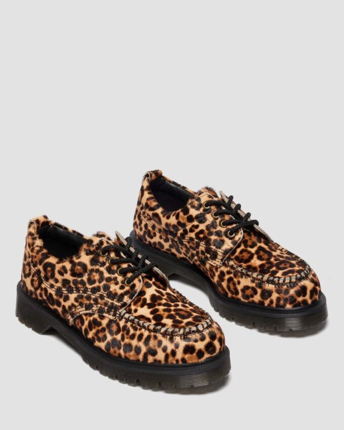 LOWELL Mokassins mit Leopardenmuster