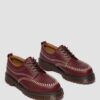 Lowell Wild Grain Leder Schnürschuhe mit runder Spitze