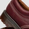 Lowell Wild Grain Leder Schnürschuhe mit runder Spitze