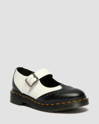 MARY JANE Monochrome Lederschuhe