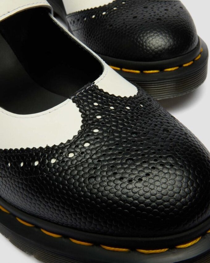 MARY JANE Monochrome Lederschuhe MARY JANE Monochrome Lederschuhe