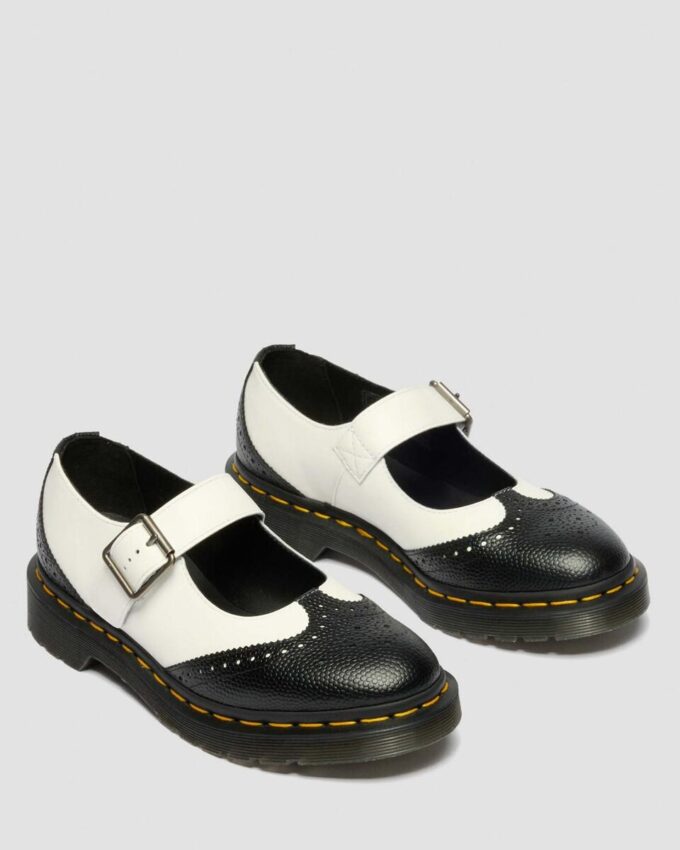 MARY JANE Monochrome Lederschuhe MARY JANE Monochrome Lederschuhe