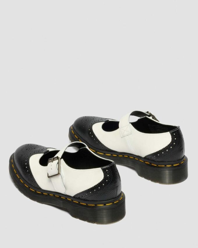 MARY JANE Monochrome Lederschuhe MARY JANE Monochrome Lederschuhe