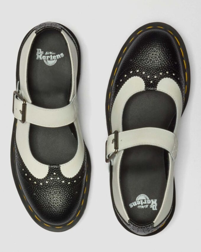 MARY JANE Monochrome Lederschuhe MARY JANE Monochrome Lederschuhe
