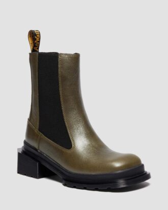 MAYBOLE CHELSEA Lederstiefel mit eckiger Zehenkappe