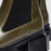 MAYBOLE CHELSEA Lederstiefel mit eckiger Zehenkappe