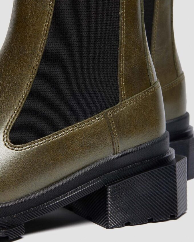 MAYBOLE CHELSEA Lederstiefel mit eckiger Zehenkappe