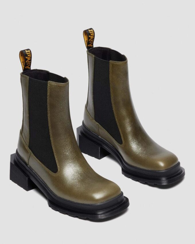 MAYBOLE CHELSEA Lederstiefel mit eckiger Zehenkappe