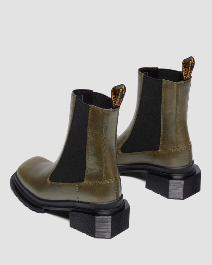 MAYBOLE CHELSEA Lederstiefel mit eckiger Zehenkappe