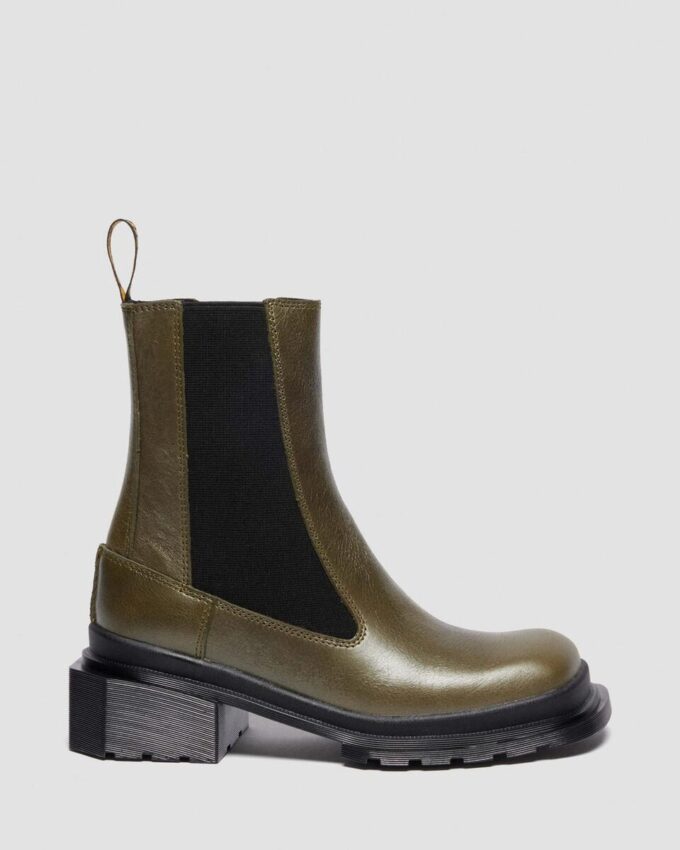 MAYBOLE CHELSEA Lederstiefel mit eckiger Zehenkappe