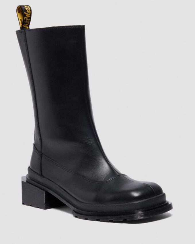 MAYBOLE HI Chelsea-Stiefel aus Leder mit eckiger Zehenkappe MAYBOLE HI Chelsea-Stiefel aus Leder mit eckiger Zehenkappe