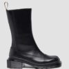 MAYBOLE HI Chelsea-Stiefel aus Leder mit eckiger Zehenkappe MAYBOLE HI Chelsea-Stiefel aus Leder mit eckiger Zehenkappe