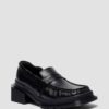 MAYBOLE LOAFER Loafer aus Leder mit quadratischer Zehenpartie und Rüschen MAYBOLE LOAFER Loafer aus Leder mit quadratischer Zehenpartie und Rüschen
