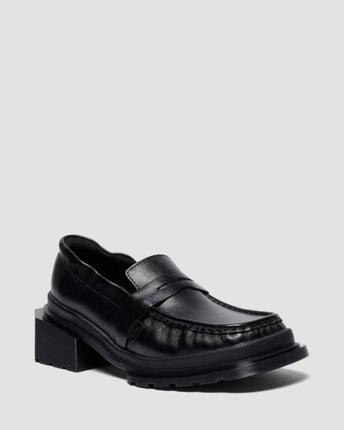 MAYBOLE LOAFER Loafer aus Leder mit quadratischer Zehenpartie und Rüschen MAYBOLE LOAFER Loafer aus Leder mit quadratischer Zehenpartie und Rüschen