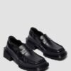 MAYBOLE LOAFER Loafer aus Leder mit quadratischer Zehenpartie und Rüschen MAYBOLE LOAFER Loafer aus Leder mit quadratischer Zehenpartie und Rüschen