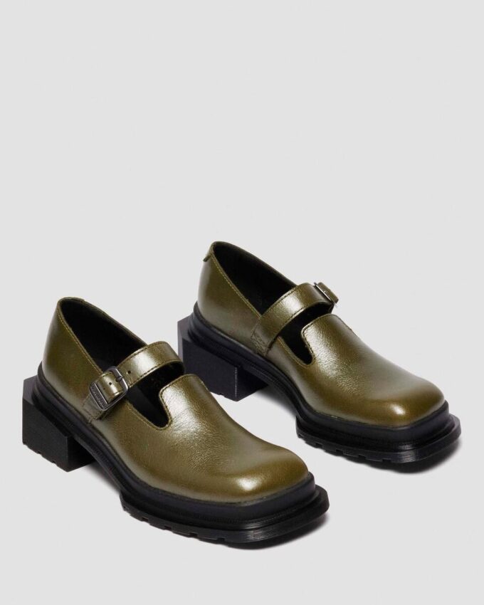 MAYBOLE MJ Lederschuhe mit eckiger Zehenkappe