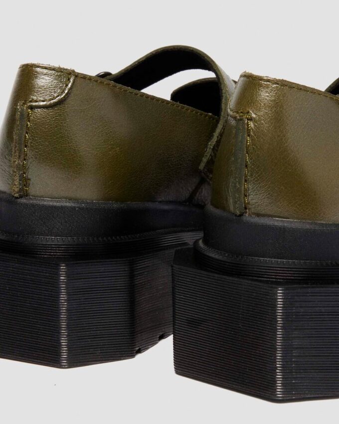 MAYBOLE MJ Lederschuhe mit eckiger Zehenkappe