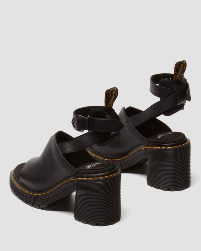 Millee Leder-Sandalen mit offener Zehenpartie Millee Leder-Sandalen mit offener Zehenpartie