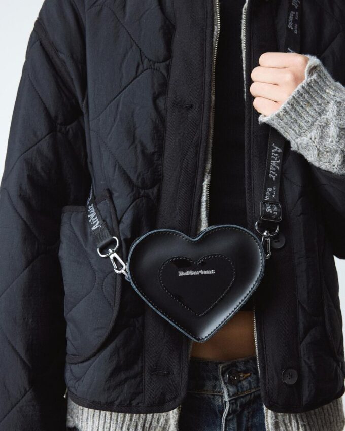 Mini Heart Kiev & Patent Leather-Tasche Mini Heart Kiev & Patent Leather-Tasche