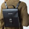 Mini-Rucksack aus Leder Mini-Rucksack aus Leder