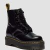 MOLLY Damen-Platform-Boots aus Leder MOLLY Damen-Platform-Boots aus Leder