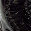 MOLLY Damen-Platform-Boots aus Leder MOLLY Damen-Platform-Boots aus Leder
