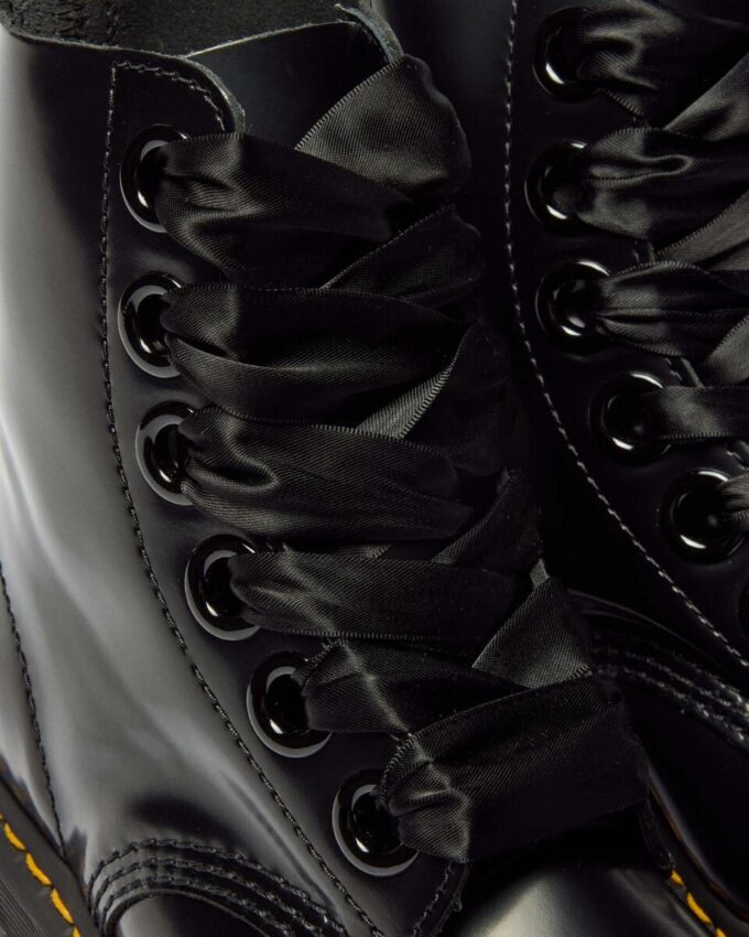 MOLLY Damen-Platform-Boots aus Leder MOLLY Damen-Platform-Boots aus Leder