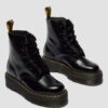 MOLLY Damen-Platform-Boots aus Leder MOLLY Damen-Platform-Boots aus Leder