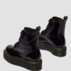 MOLLY Damen-Platform-Boots aus Leder MOLLY Damen-Platform-Boots aus Leder