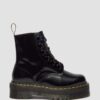 MOLLY Damen-Platform-Boots aus Leder MOLLY Damen-Platform-Boots aus Leder