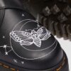 MONK CELESTIAL MOTH Leder-Platform-Schuhe MONK CELESTIAL MOTH Leder-Platform-Schuhe