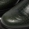 PENTON BROGUE Loafer aus geprägtem Leder