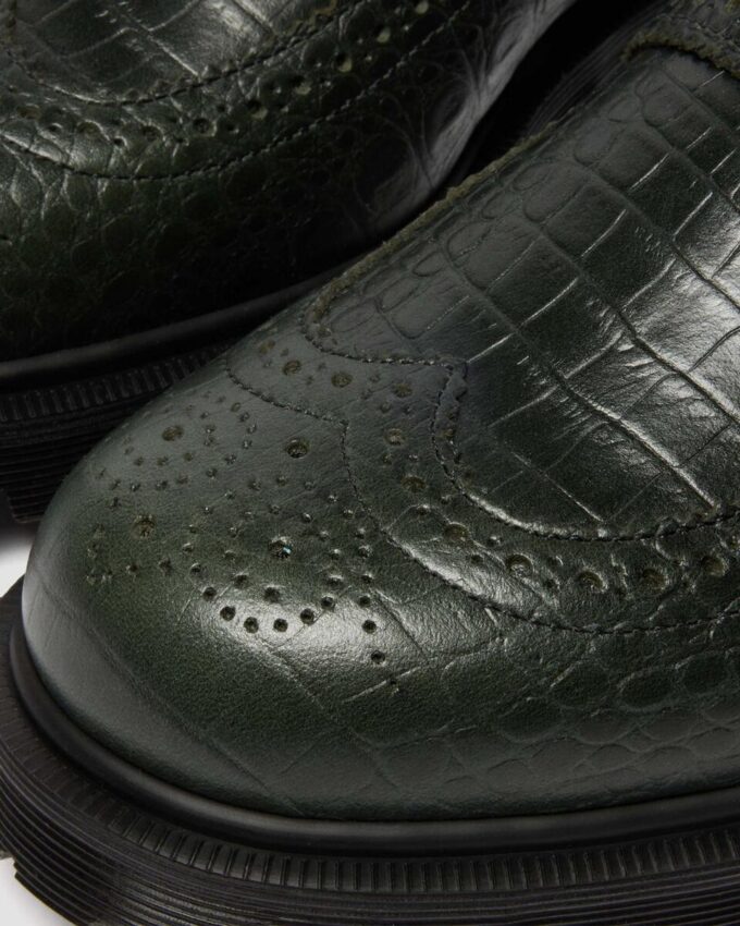 PENTON BROGUE Loafer aus geprägtem Leder