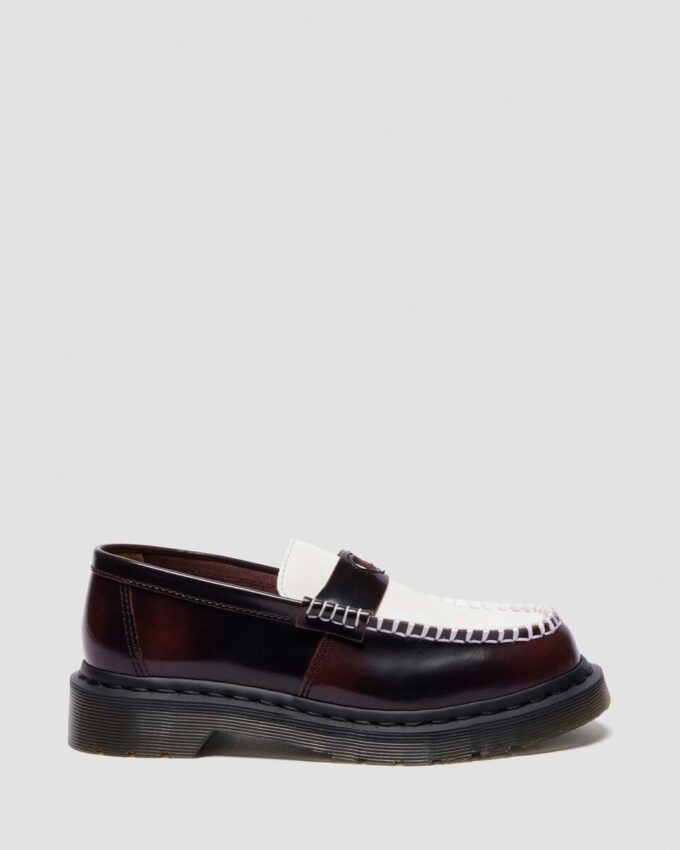 Penton Heart Two Tone Arcadia Loafer aus abriebfestem Arcadia Leather Penton Heart Two Tone Arcadia Loafer aus abriebfestem Arcadia Leather