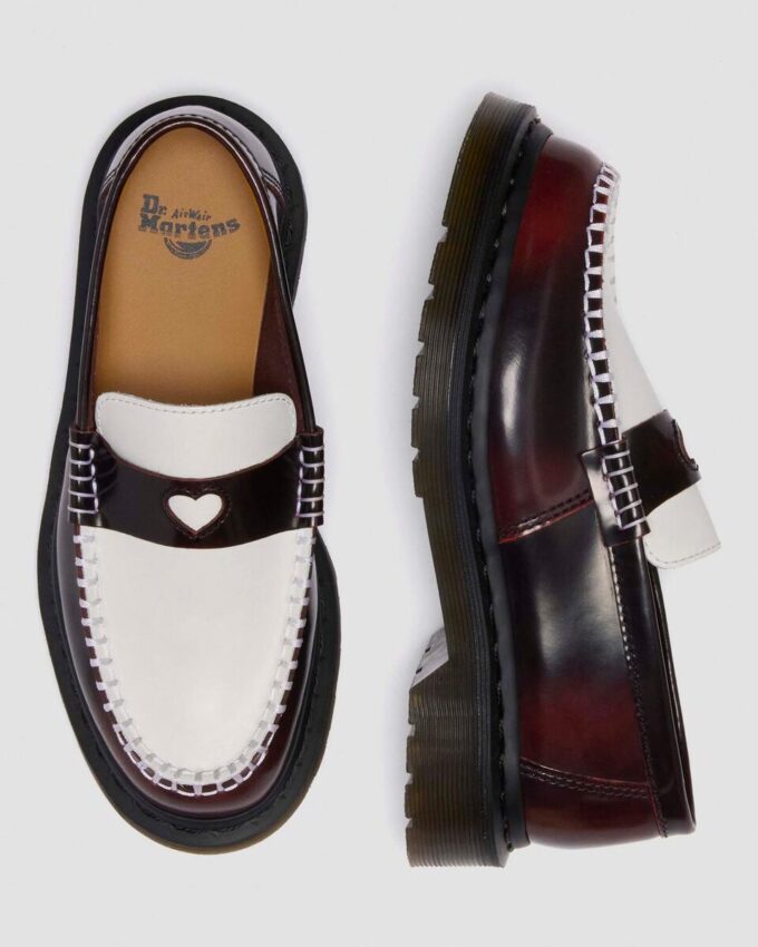 Penton Heart Two Tone Arcadia Loafer aus abriebfestem Arcadia Leather Penton Heart Two Tone Arcadia Loafer aus abriebfestem Arcadia Leather